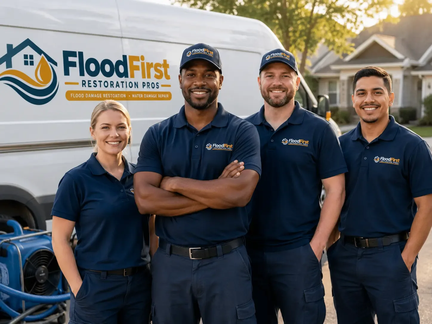 Flood Damage Restoration company in Rex, GA